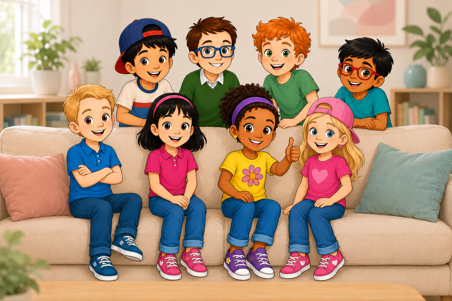 Die Brain4kids-Kids