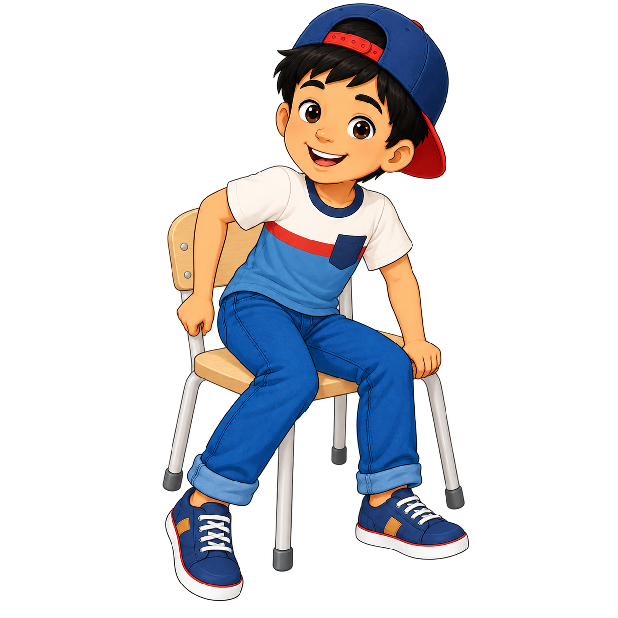 Brain4kids Illustration – Spinaler Galantreflex