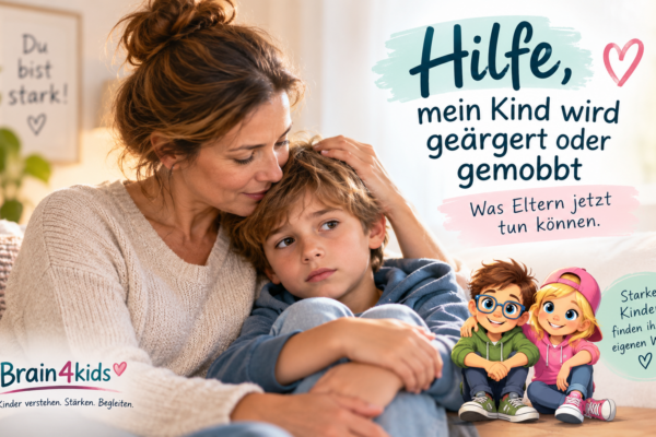 Hilfe, mein Kind wird geärgert oder gemobbt – Eltern stärken ihr Kind