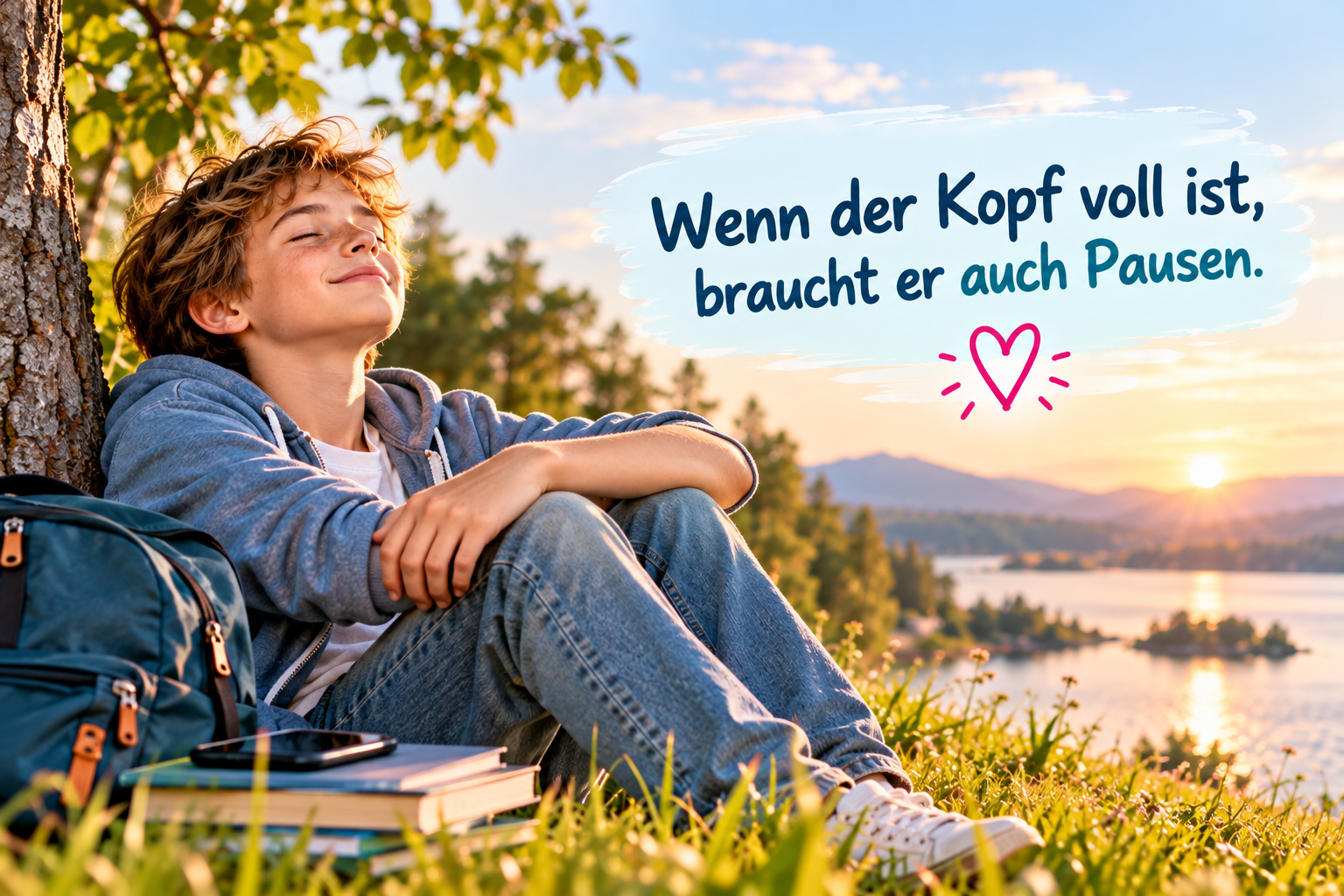 Stress bei Jugendlichen – Entspannung und Ruhe im Alltag