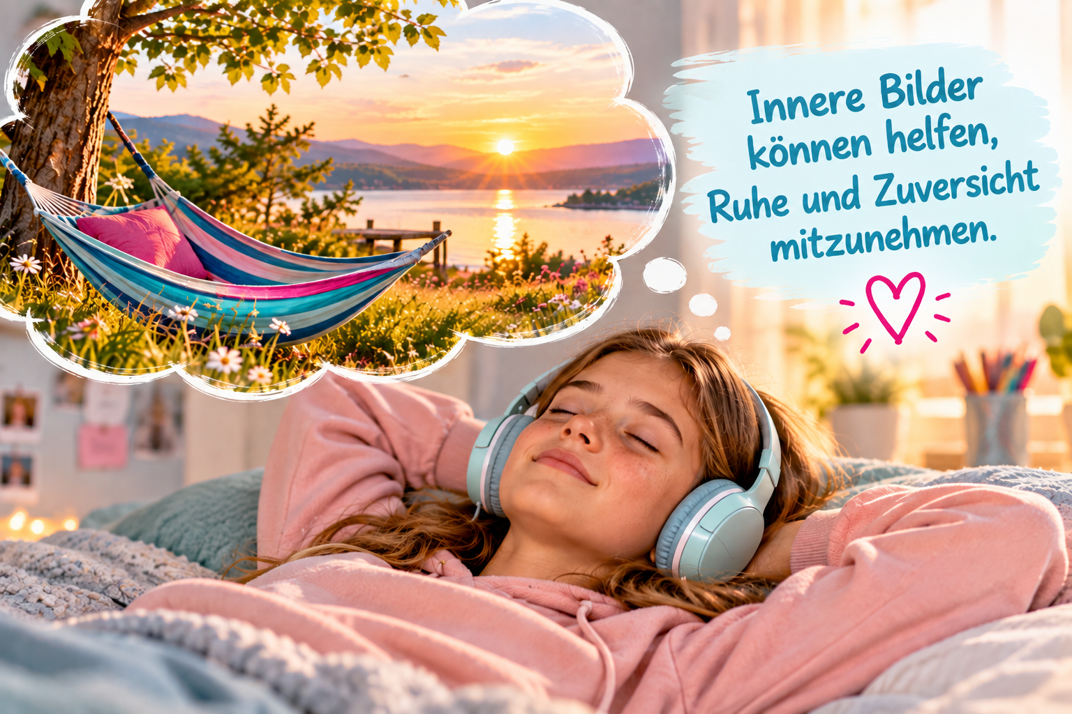 Stress bei Jugendlichen – innere Bilder für mehr Ruhe vor Klassenarbeiten