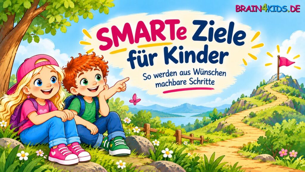 SMARTe Ziele für Kinder – Sarah und Karl auf dem Weg zu ihrem Ziel